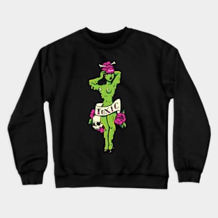 Toxic Pinup Crewneck Sweatshirt